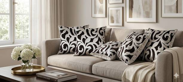 AashiyanaaDecor Velvet Cushions Cover