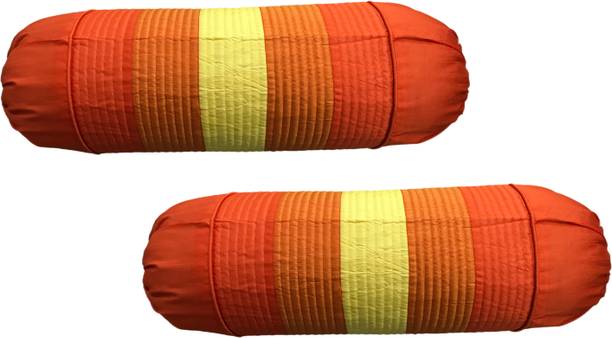 FabLinen Silk Bolsters Cover