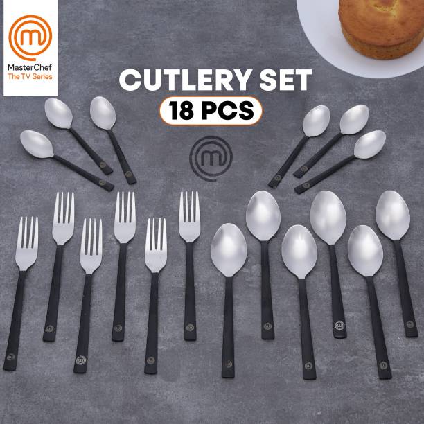 MasterChef 18 Pcs Signature Glossy Finish Stainless Steel Cutlery Set