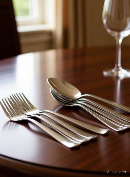 Mitchen Table Spoon & Fork Stainless Steel Cutlery Set