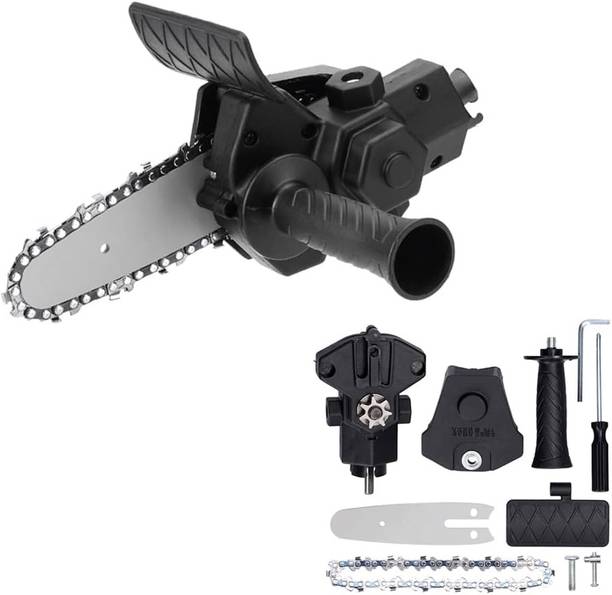 uptodateprouducts 4 inch mini Chainsaw tool Attachment for Electric hand Drill Machine Converter Adaptor Hand Drill to chain Saw Wood Cutter