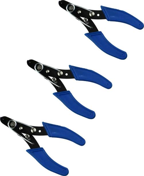 GREYTEN Wire Stripper, Wire Cutter, Cable Cutter Tool, Wire Cutters Electrical Pack of 3 Pieces Heavy Duty Electricians Wire Stripper & Crimping Tool Wire Cutter