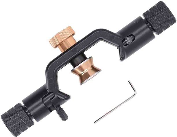 DYTOOLS Fiber Optic Stripping Tool, Armoured Cable Stripper Aluminum Alloy with Wrench for Electrical Repair Wire Cutter