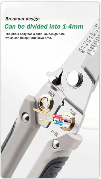 SeaRegal Wire Stripper and Cutter Pliers Tools For Electricians Wire Cutter