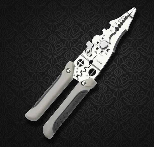 जीकोप Multifunctional Wire Stripper Crimper Cable Cutter Pliers Professional Electrical Wire Stripping Tool वायर कटर