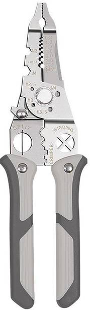 अट्टिलियो 6-in-1 Multifunctional Wire and Cable Stripping 6 in 1 wire cutter Wire Cutter Wire Stripper Tool, Multi-function Wire Strippers Electrical वायर कटर