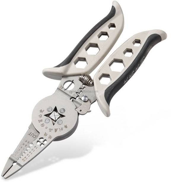 NITYAECOMMERCE Multifunctional wire stripper pliers, cable cutter, electrician repair tools, wire stripping tool, hand tools Wire Cutter
