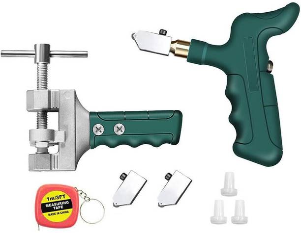 TileFixer 2 In 1 Glass Tile Cutter Tool Kit,Including Breaking Pliers & Cutter Manual Cutter