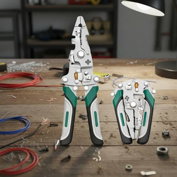 Harboan Wire Stripper/Wire Crimping Tool Wire Cutter, Wire Crimper, Cable Stripper, Wiring Tools Multi-Function Hand Tool Wire Cutter