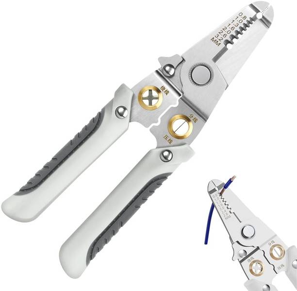 POLYGON wire stripper and cutter Wire and Cable Stripping, Cutting, Winding, Crimping Stainless Steel Hand Tool Wire Cutter