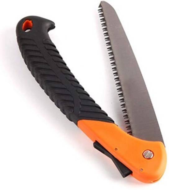 REIOENT PREMIUM QUALITY Folding Pruning Gardening Hand Saw with Secure Lock for Cutting wood cutting,handsaw for wood cutting Wood Cutter