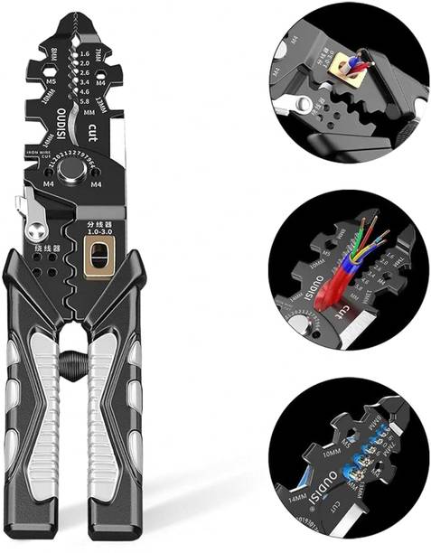 MXSOLD 25 in 1 Wire Stripper, Cutter & Crimping Tool Groove Plier