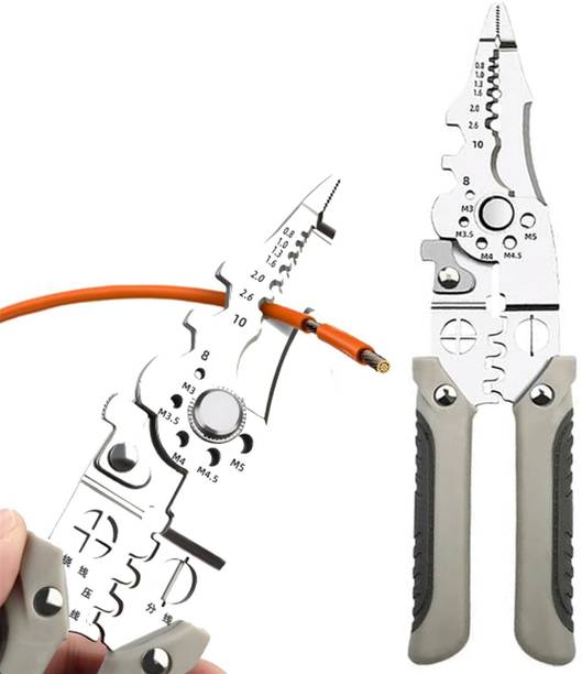एकाक्ष Wire cutter 01 Wire stripper,wire cutter,wire pliers,tools for cutting,Electrician Decrustation वायर कटर