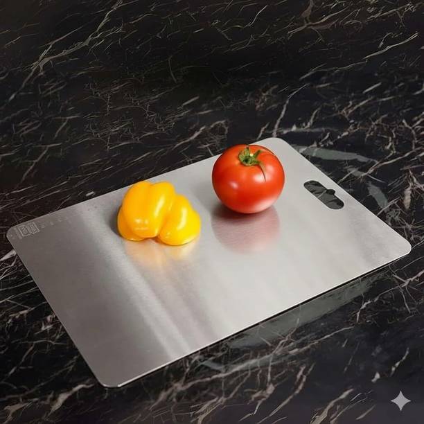 STROGAL steel chopping board | chopping board | cutting board | steel cutting board Stainless Steel Cutting Board