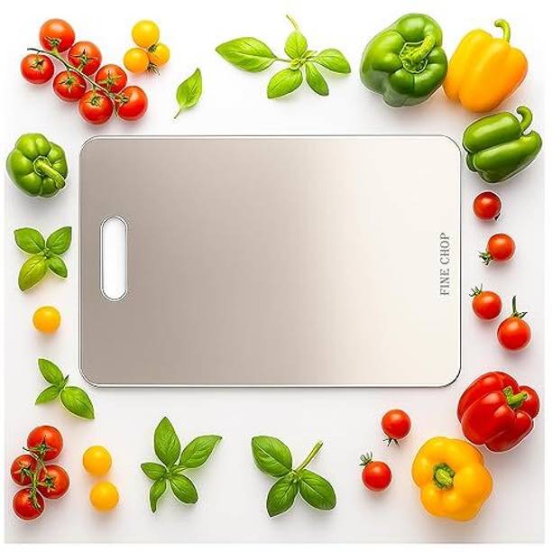 Finechop Stainless Steel Chopping Board Large Stainless Steel Cutting Board