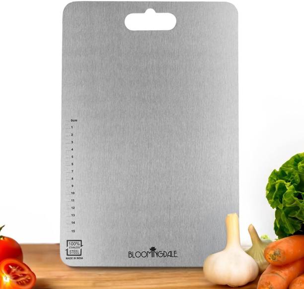 dommystar Ss Choping Cutting Board [SMALL SIZE] Stainless Steel Cutting Board