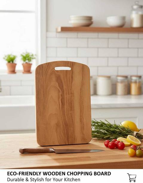 Narniza Bamboo Wood Chopping Board Reliable Kitchen Tool for Heavy Chopping Wooden Cutting Board