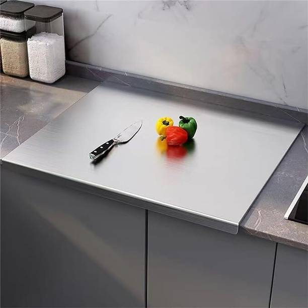 MOZILO Steel chopping board steel cutting board chopping board steel Stainless Steel Cutting Board