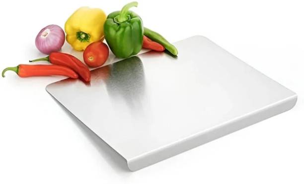 Falcan Heavy Duty Chopping Board Vegetable & Fruit Cutting 40cm x 30cm Stainless Steel Cutting Board
