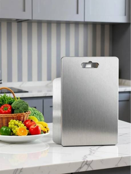 kitchensuper SS Chopping Board Stainless Steel Cutting Board