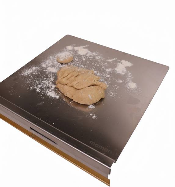 MAMARO Cutting Board for Kitchen | Rust-Free, Durable, Hygienic, Easy to Clean-41X37 CM Stainless Steel Cutting Board