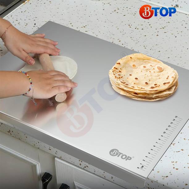 Btop Multipurpose Use Chopping Board for Kitchen, Vegetables & Meat Cutting Board Stainless Steel Cutting Board