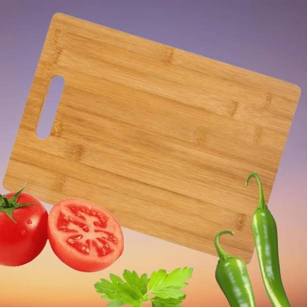 SUMAGO TRADING Kitchen Household Tough & Durable Poly Cutting Wooden Cutting Board