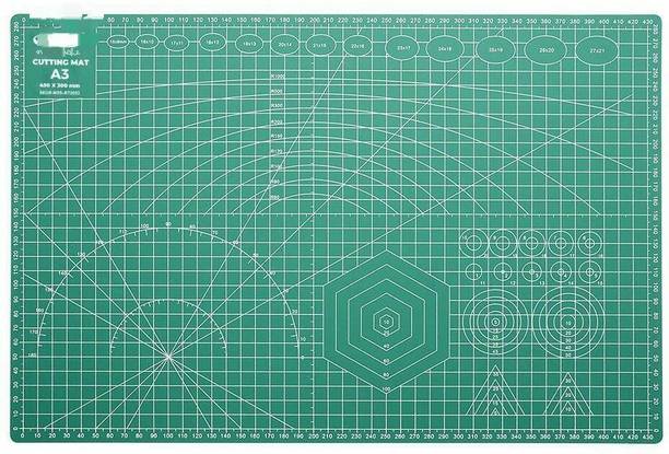 HOMEBAKERS MART A3 Size Cutting Mat, Fondant Cutting Mat Cutting Mat