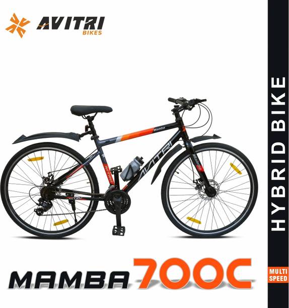 AVITRIBIKES Mamba-700C 21 Gear Disc Brake Adult-Hybrid Cycle/City Bike 700C T (inch) Hybrid Cycle/City Bike