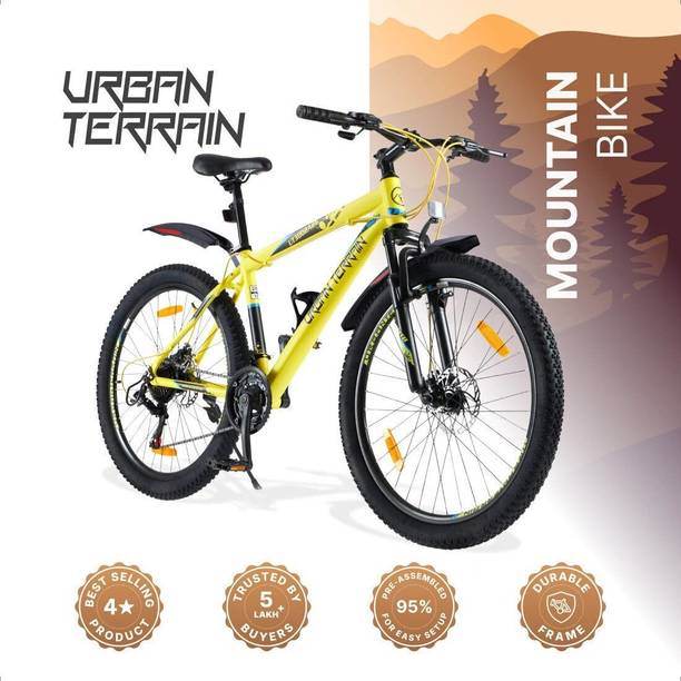 Urban Terrain UT3002A26 Alloy MTB Cycles Shimano Geared for Men with Dual Disc Brake 26 T (inch) Road Cycle