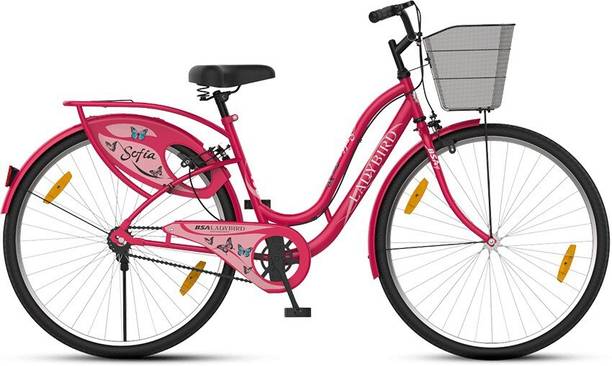 BSA LADYBIRD SOFIA PINK 26 T लड़कियाँ की साइकिल / महिला साइकिल