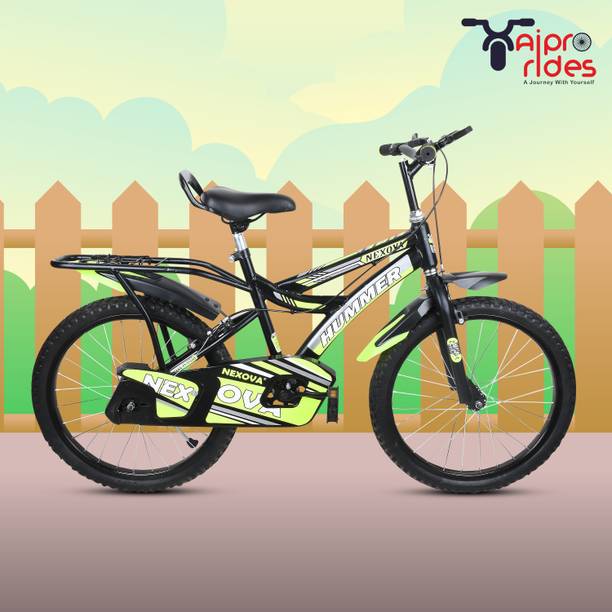 xaipro rides 20T HUMMER CARRIER GREEN CYCLE FOR 6 TO 9 YEARS KIDS 20 T (inch) BMX Cycle