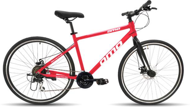 OMO Hampi Ace 21s Shimano Gear | Alloy Frame | Rigid Fork 700C T (inch) Hybrid Cycle/City Bike