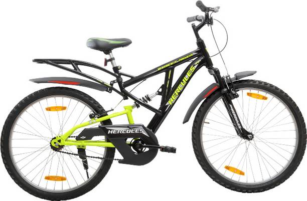 HERCULES STREET RIDER ZX IBC |Dual SUSPENSION|Power Brakes|Wheel Size 24 T (inch) Mountain Cycle