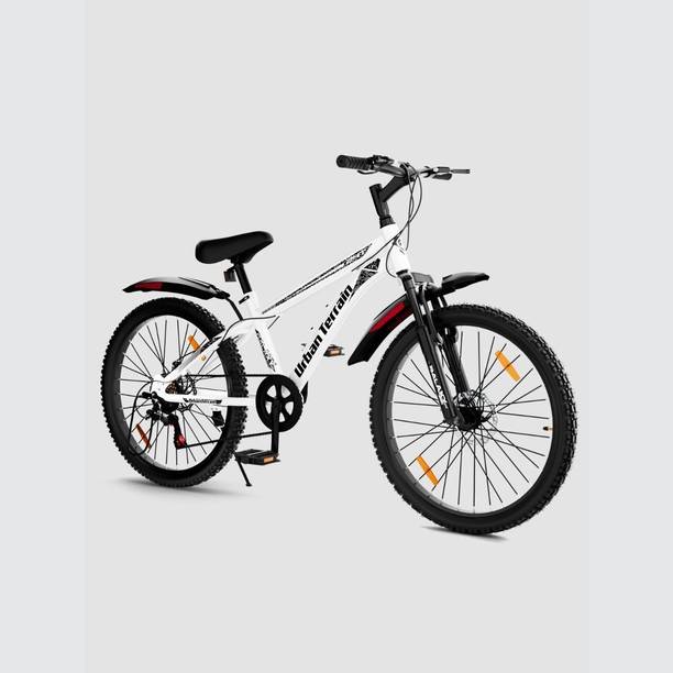Urban Terrain Galaxy Max 24T Geared High Performance MTB Cycles For Men With Dual Disc Brake 24 T (inch) Road Cycle