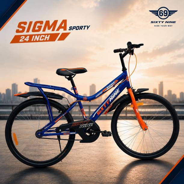 FOXGLOVE SIXTY NINE 24 INCH IBC ADMIRAL BLUE FRAME TYRE TUBE FOR 8 PLUS AGE 90 % FITTED 24 T (inch) Road Cycle