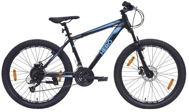 HERO ENTICER | 21 SPEED GEAR | FRONT-Suspension | Dual Disc Brake | 26 T (inch) Mountain Cycle