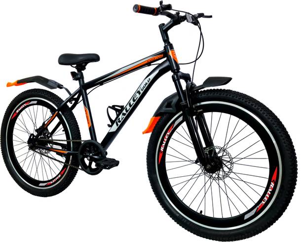 Ralley Gold JAGUAR 2.0 26T Bicycle with Front Suspension | Disc Brakes | Triple Alloy Rims 26 T (inch) Mountain Cycle