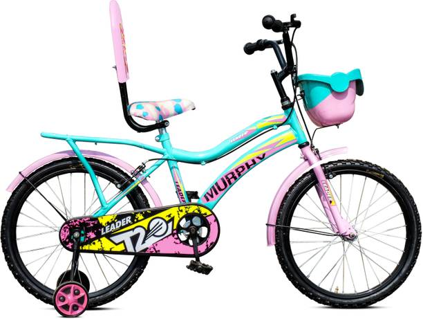 LEADER Murphy 16T Sea Green/Light Pink Colour Cycle for Kids - Age Group 5 to 7 Years 16 T (inch) Road Cycle