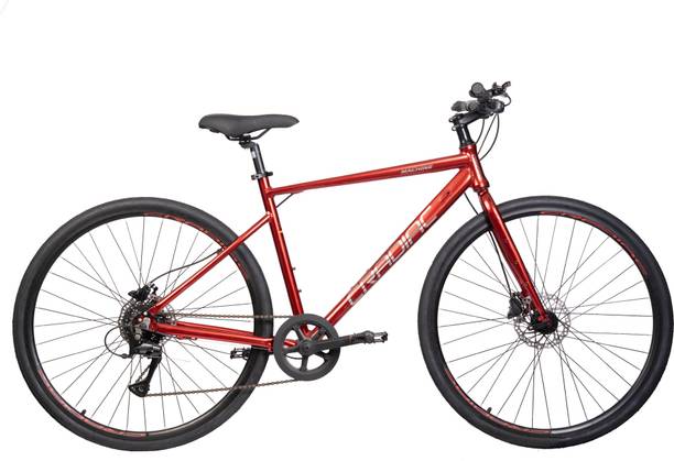 CRADIAC MACHINE X 8 SPEED| 6061 ALLOY | sHIMANO HYDRAULLIC BRAKE 700C T (inch) Hybrid Cycle/City Bike