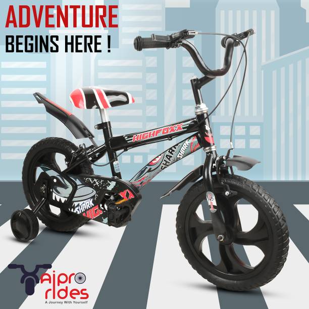 xaipro rides 14T SHARK BMX RED CYCLE FOR 2 TO 5 YEARS KIDS 14 T (inch) BMX Cycle