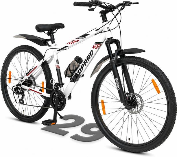 VESCO LEOPARD 29T 21 Gear Cycle for Men | Dual Disc Brake | Front Suspension 29 T (inch) Mountain Cycle