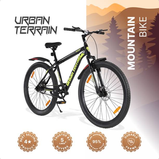 Urban Terrain Galaxy Pro High Performance Mountain Cycles For Men With Dual Disc Brake 27.5 T (inch) Road Cycle