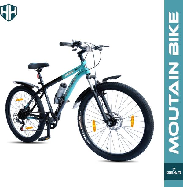 Appgrow HOUSTON Multi-Speed Front Suspension and Dual Disc Brakes for Off-Road Adventure 26 T Mountain Cycle