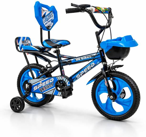 ABC AMOL BICYCLE COMPONENTS Premium Quality Double Gaddi Cycle For Kids, Color 14 T (inch) Road Cycle