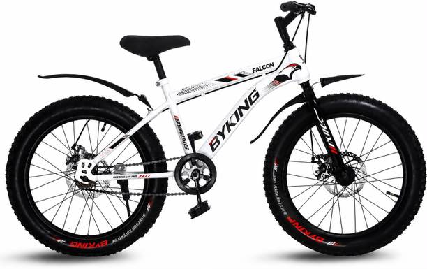 BYKING Premium Quality Kids Cycle , Double Disc | TORQ 20 T (inch) Fat Tyre Cycle