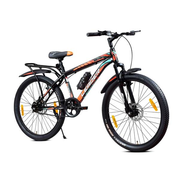 LEADER Beast 26T IBC Premium Cycle for Men with Front Suspension & Dual Disc Brakes 26 T (inch) Mountain Cycle