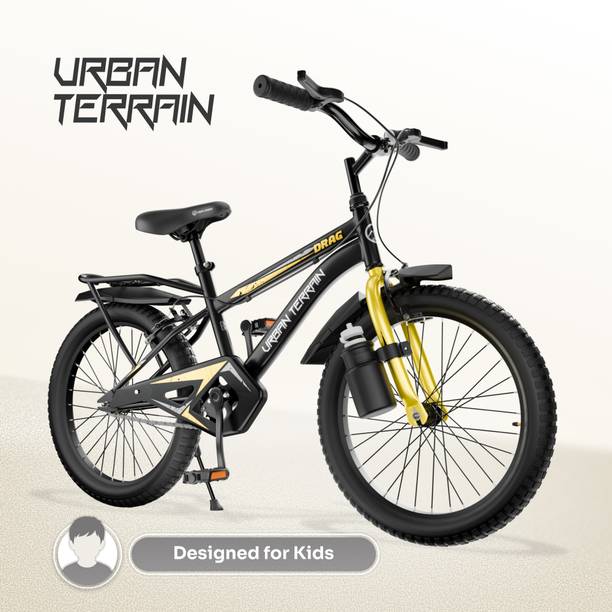 Urban Terrain Drag Kids Cycle, Black 16 T (inch) Road Cycle