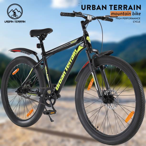Urban Terrain Galaxy Pro High Performance Mountain Cycles For Men With FS & Dual Disc Brake 26 T Road Cycle