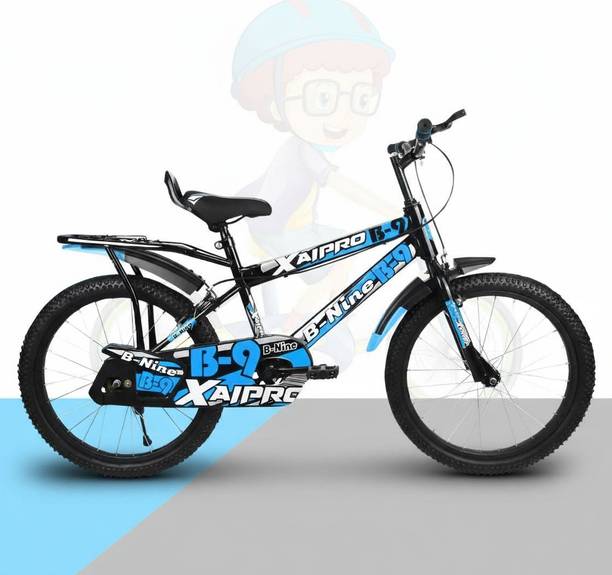 crafto kids 20T B- Nine Matte Black UV Protective Coating, Ideal for 5 to 8 Years Kids 20 T (inch) BMX Cycle